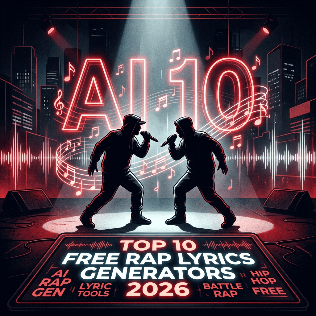 Top 10 Free Rap Lyrics Generators in 2026