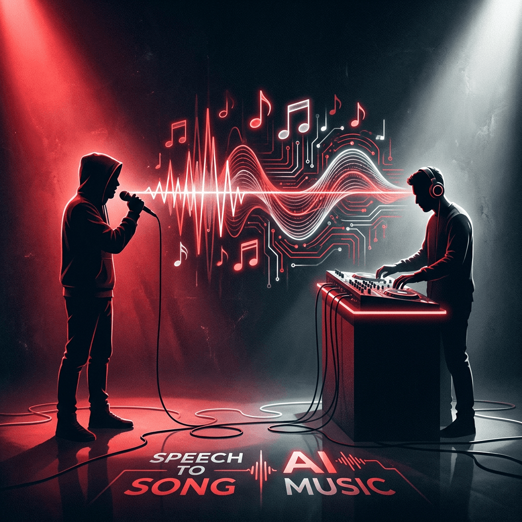Speech to Song: Turn Spoken Lines into Viral Melodies